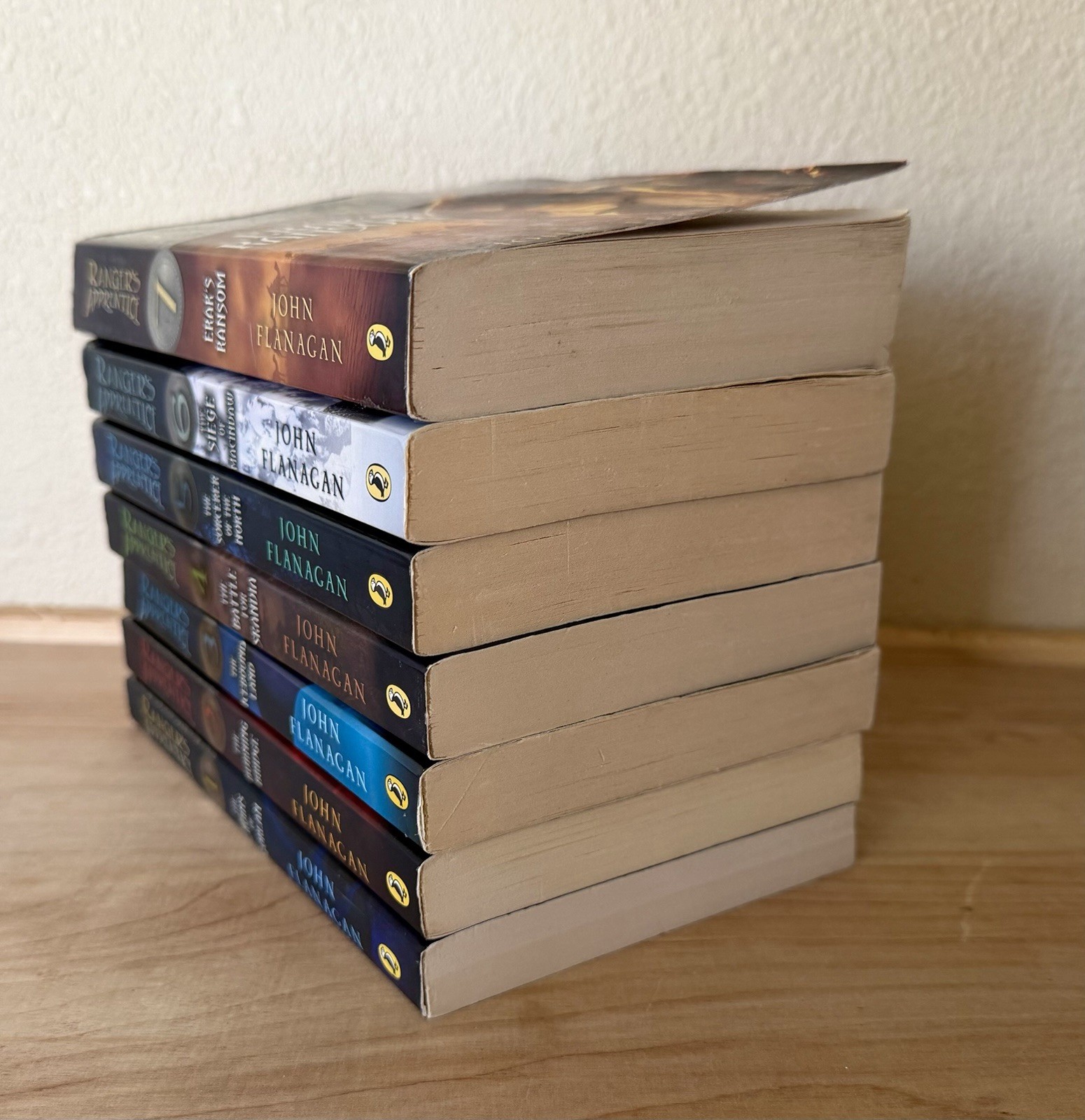 Ranger’s Apprentice Series Set of 7 Books Lot 1-7 by John Flanagan Royal Ranger