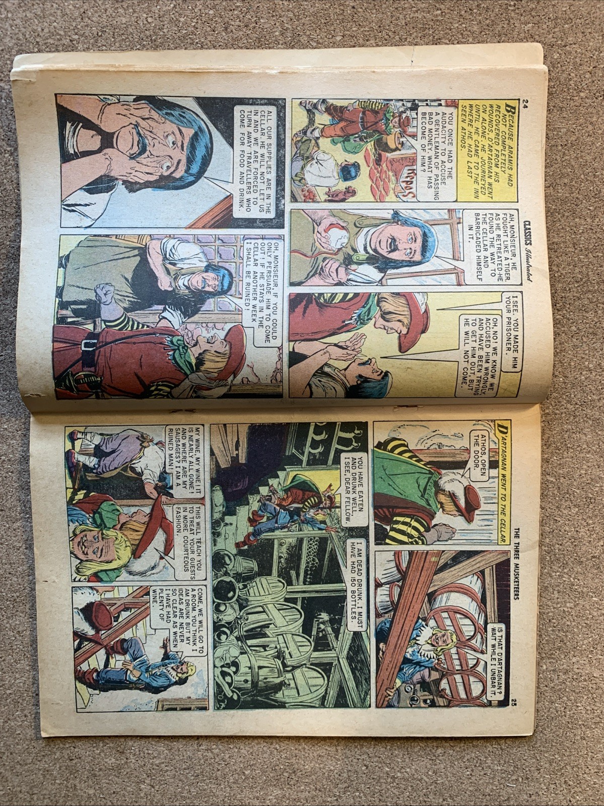 Classics Illustrated #1 The Three Musketeers FN Alexandre Dumas 1966, 48 pages
