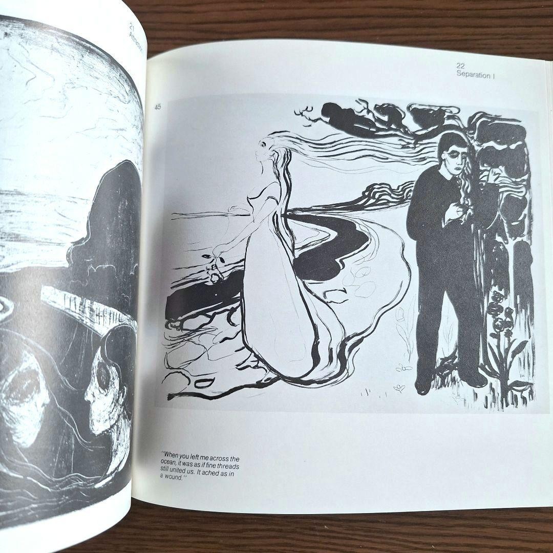 Edvard Munch The Major Graphic 1976 Smithsonian Exhibition Catalog 83 Pages