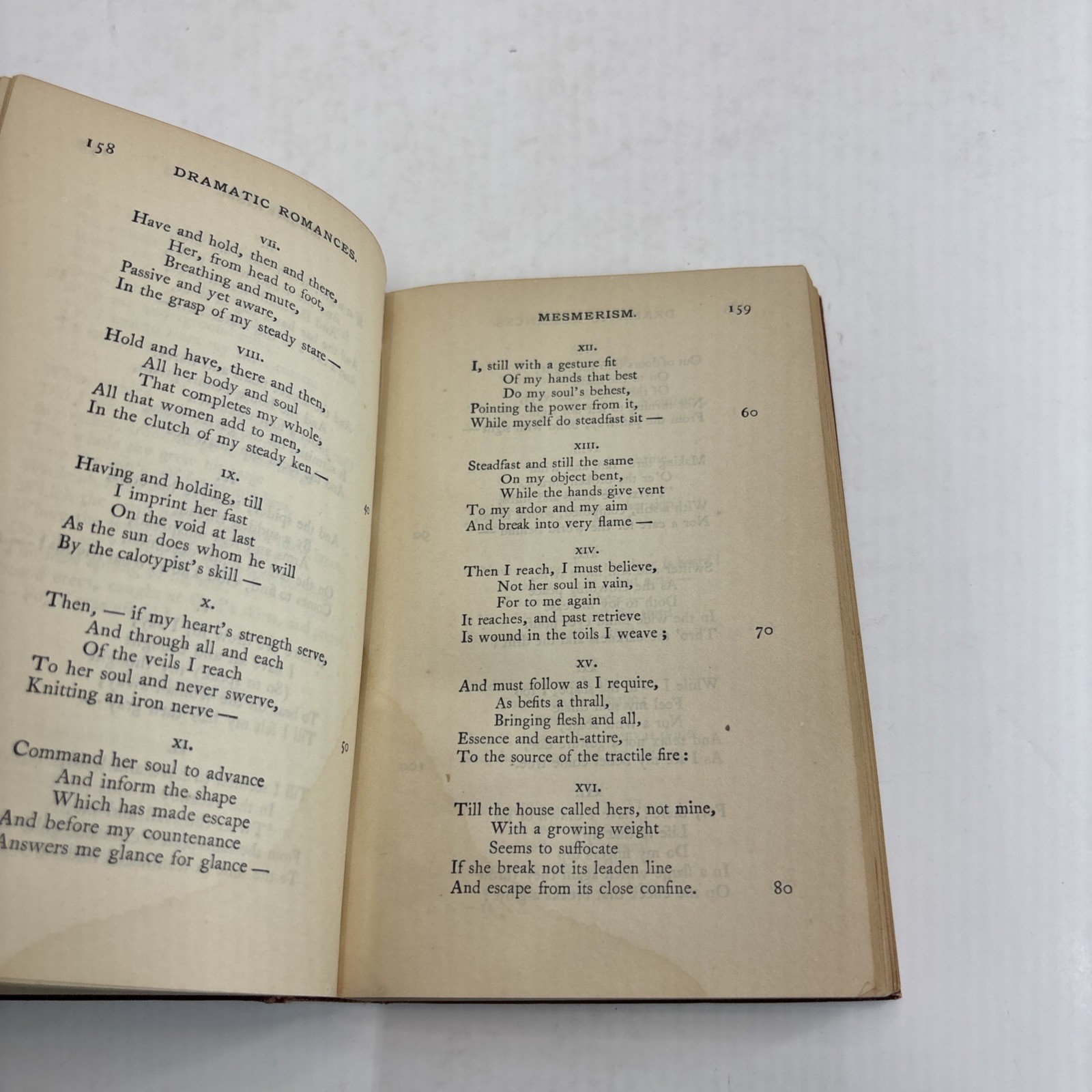 Robert Browning 1898 edition 4 Books Collection Lot Poetry Decor Antique