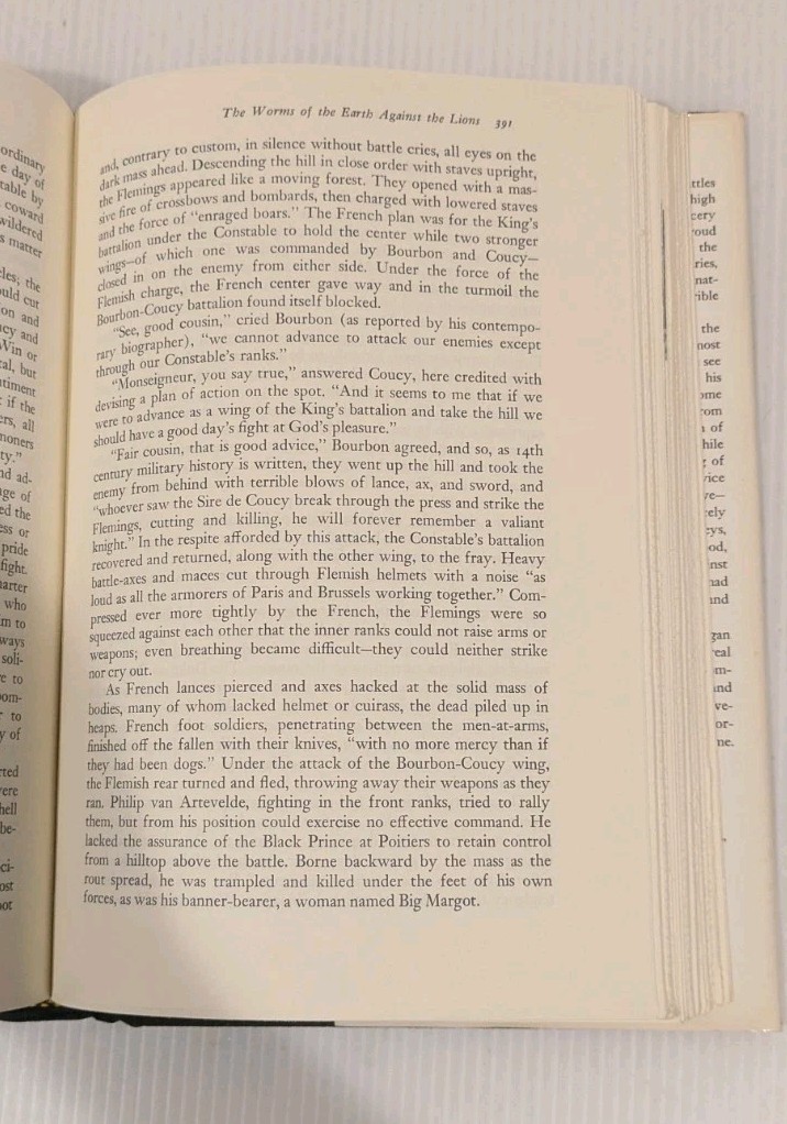 A Distant Mirror by Barbara W. Tuchman First Edition, 4th Print HCDJ 1978