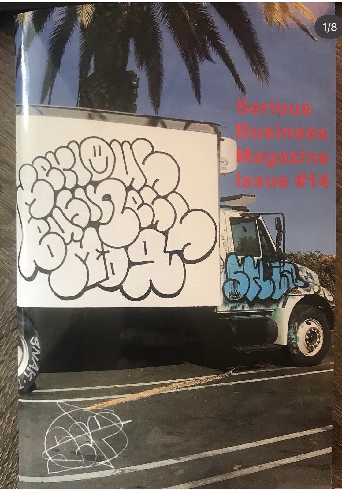 Serious Business Graffiti Magazine Zine Bay Area NY Trains Freights Tags 5.5×8.5