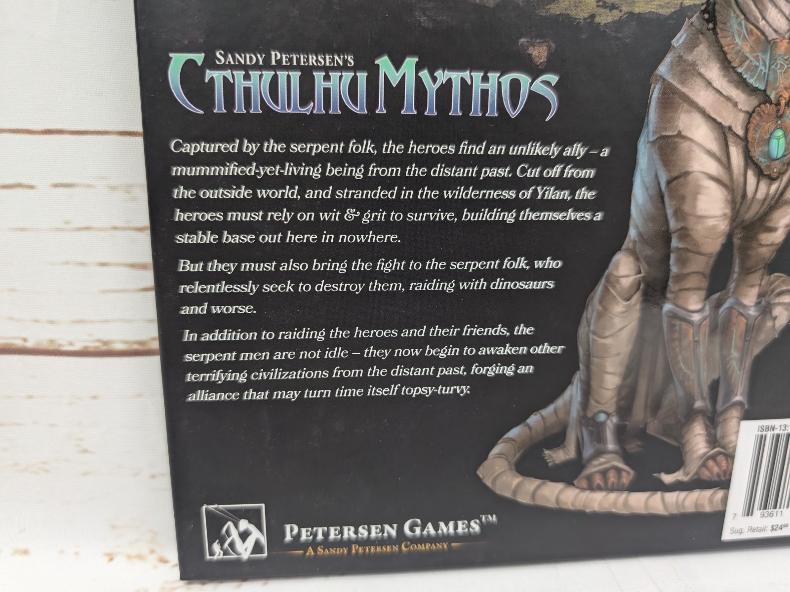 Cthulhu Mythos Yig Snake Granddaddy Act 2 Against the Serpentfolk Petersen RPG