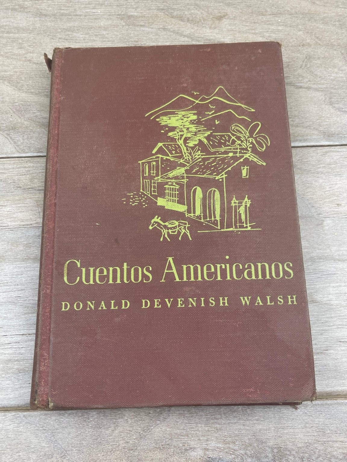 Cuentos Americanos Donald Devenish Walsh 1944 Illustrated Stories