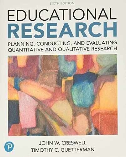 Educational Research: Planning, – Paperback, by Creswell John W. – Acceptable n