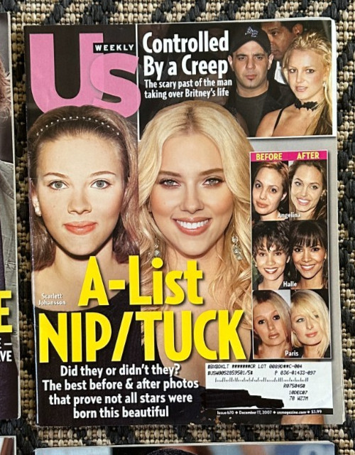 Vtg Y2K Lot of 6 US Weekly Magazines 2007 & 2008 Celebrity Gossip Fashion Party