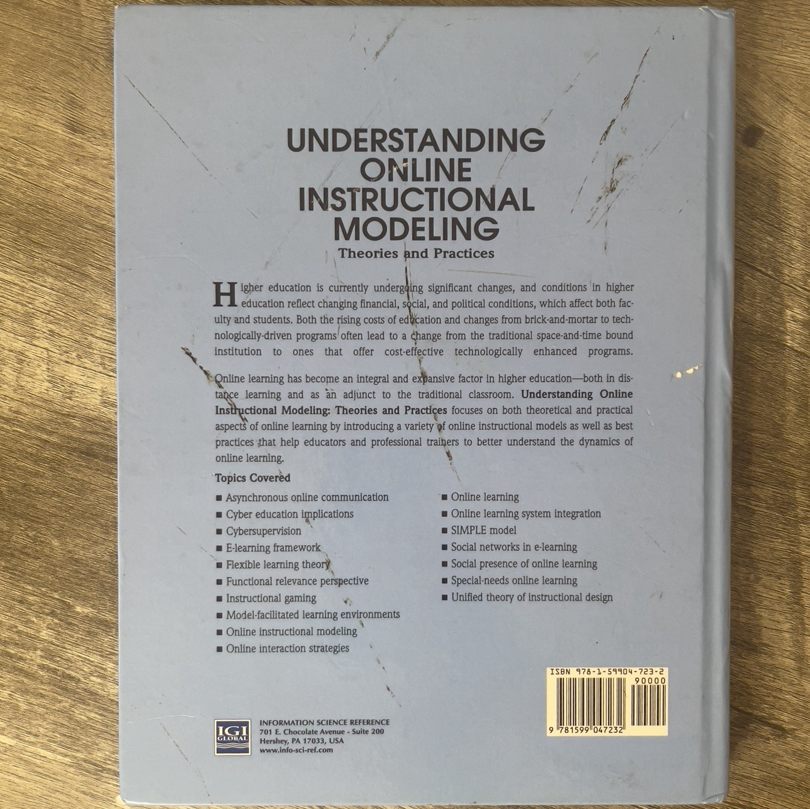 Understanding Online Instructional Modeling Theories & Practices 2008 Notations