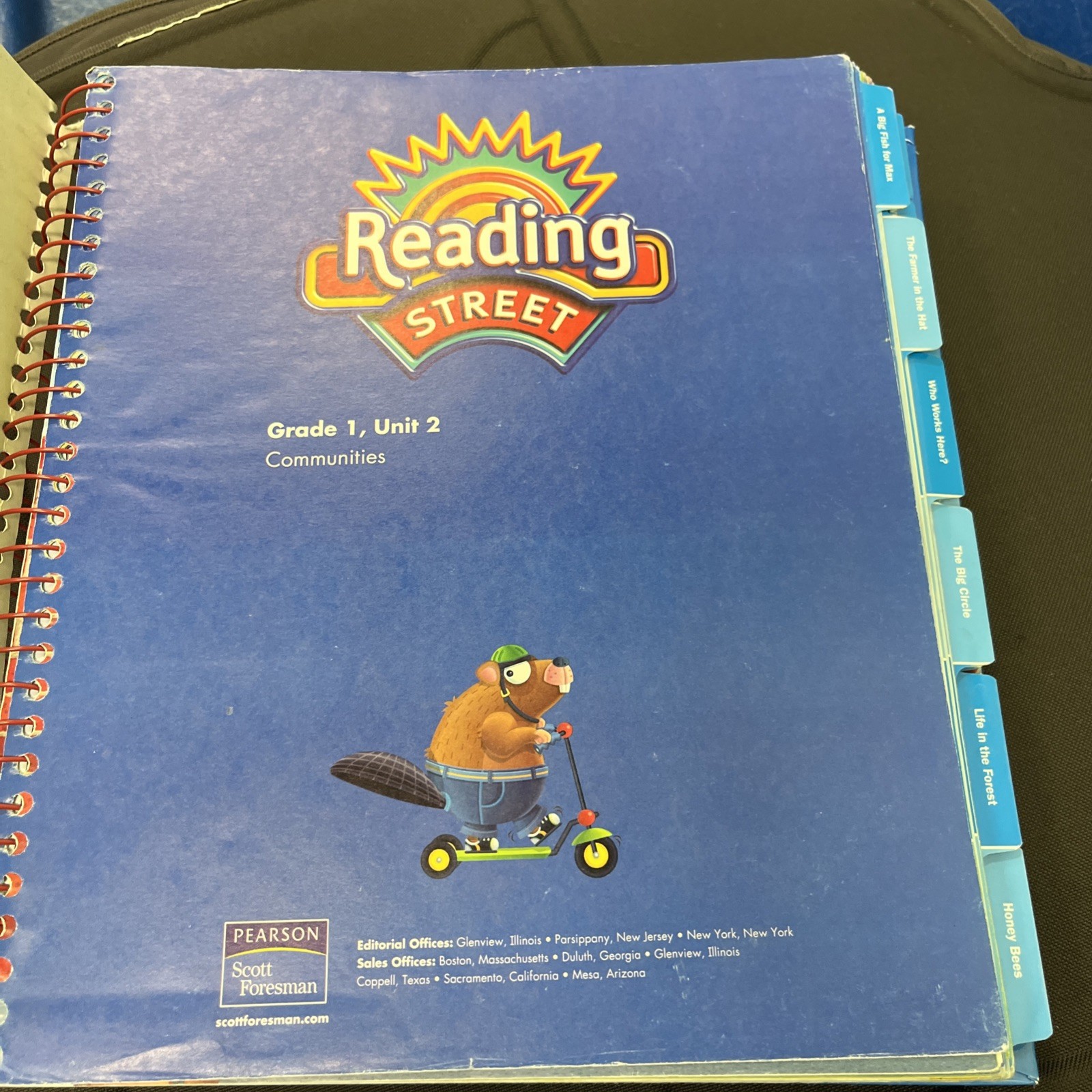 Reading Street 1.2 Unit 2 Teacher’s Edition Curriculum Homeschool North Carolina