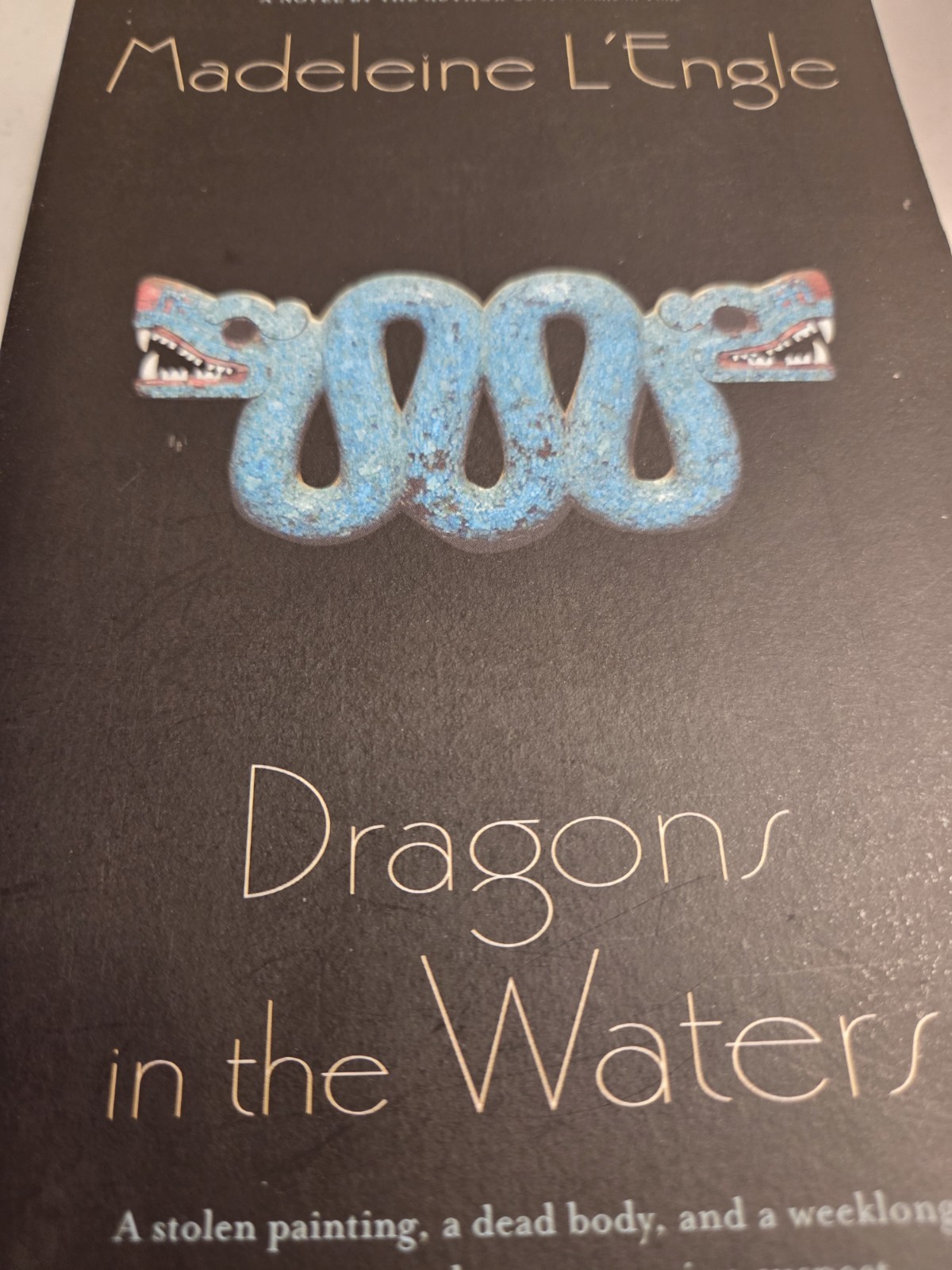 Dragons in the Waters Madeleine L’Engle Paperback Mystery Square Fish 2011