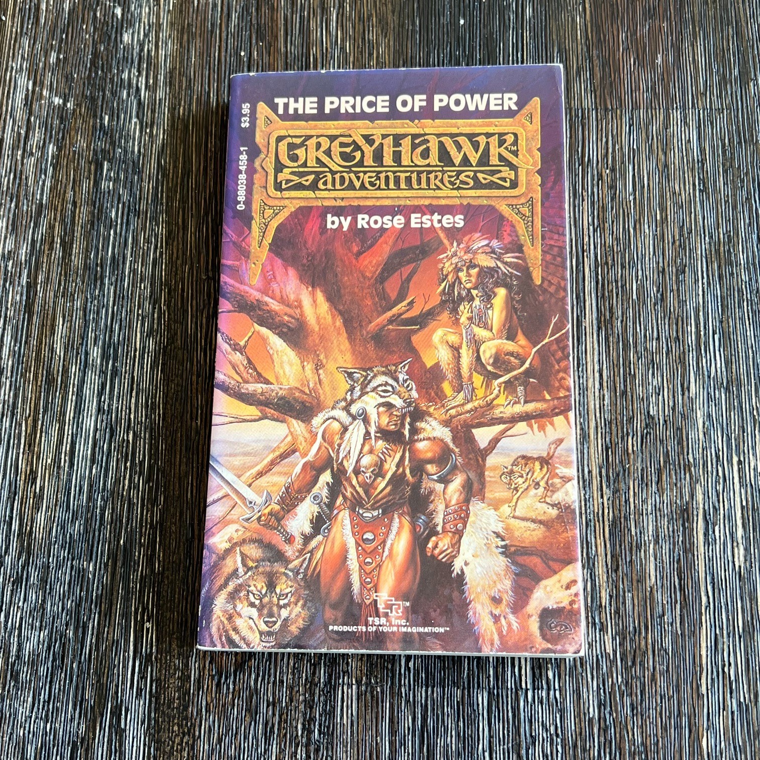 The Price of Power Greyhawk Adventures 4 Rose Estes TSR D&D Novel 1st Print 1987