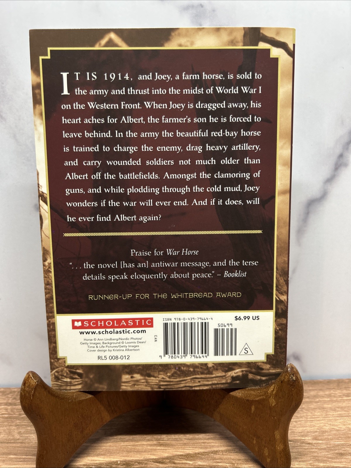 War Horse by Michael Morpurgo Scholastic Paperback 2010 NEW