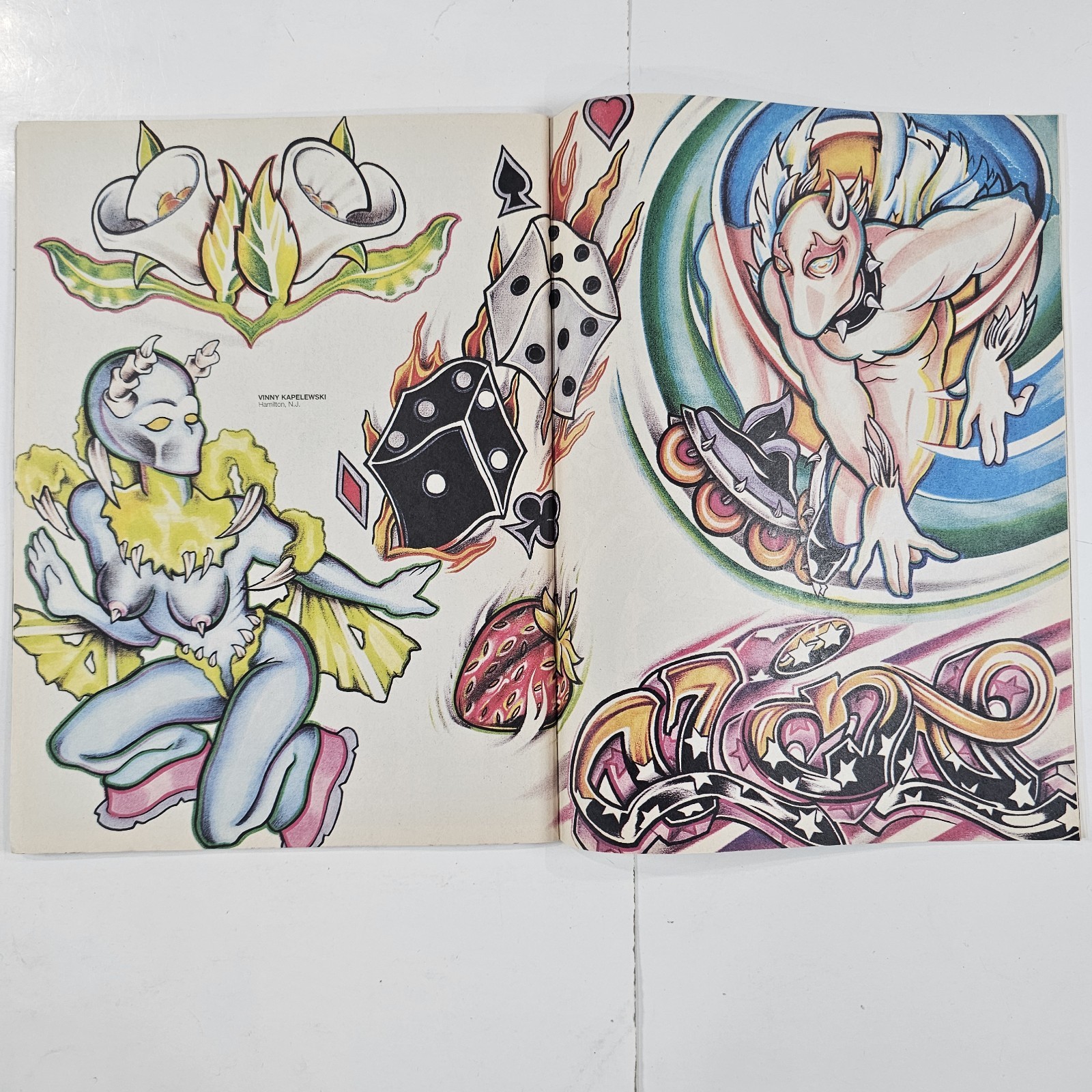 Vintage 1990s Lot Of 3 Tattoo Magazines Issue #127-129