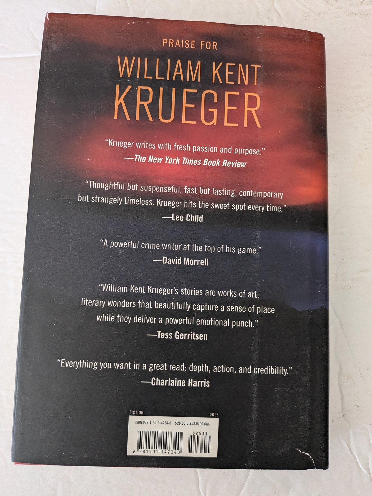 William Kent Krueger Lot of 5 Hardcover Books – Sulfur Springs, Desolation