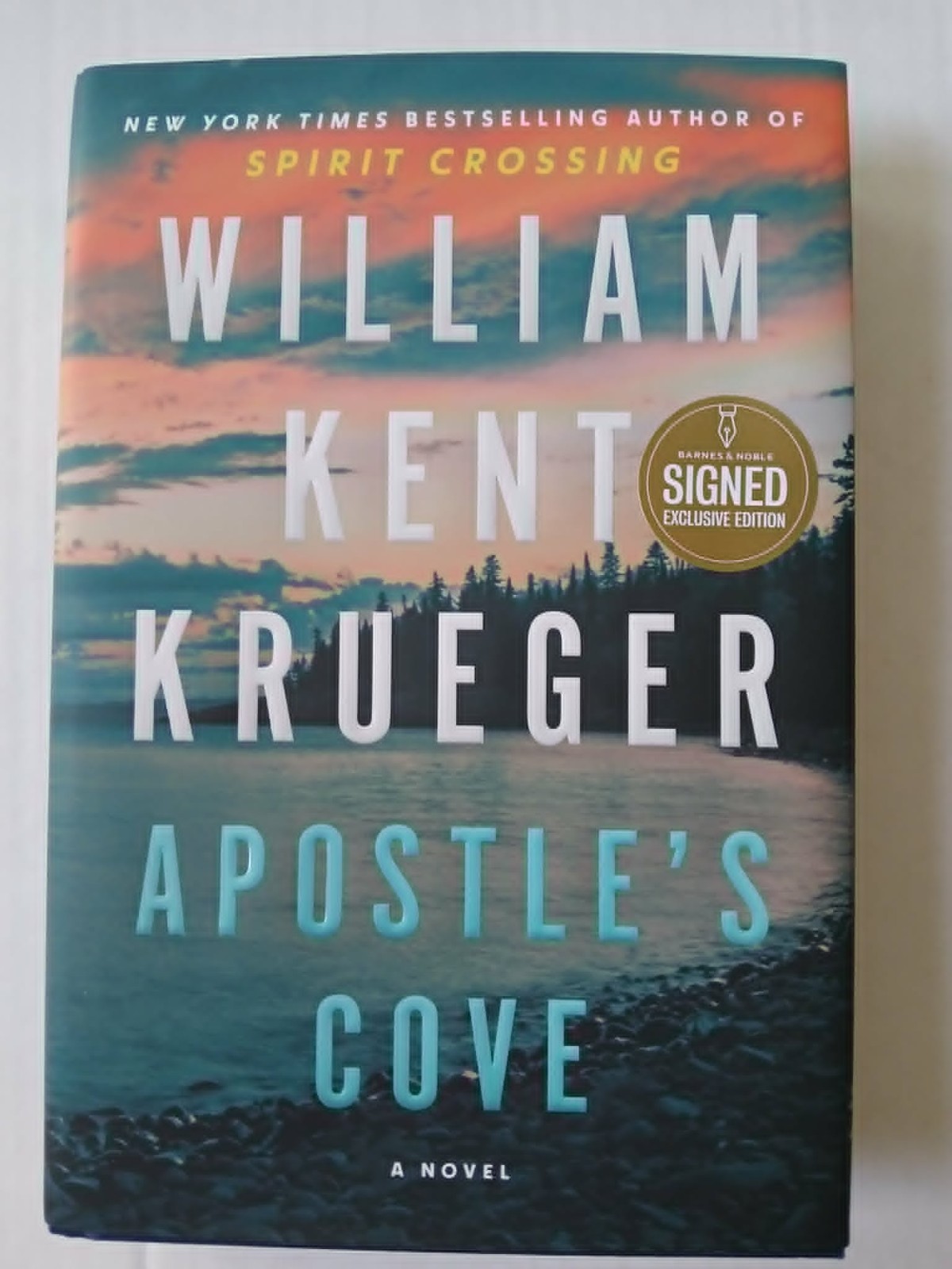 SIGNED by William Kent Krueger Apostle’s Cove HCDJ ~ Autographed 1st/1st Edition