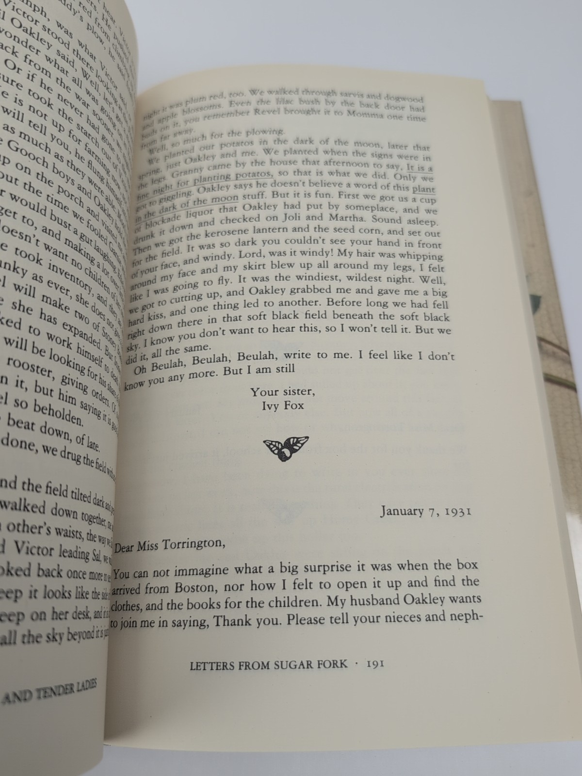 SIGNED* Fair And Tender Ladies Lee Smith 1st Edition 1st Printing HC/DJ