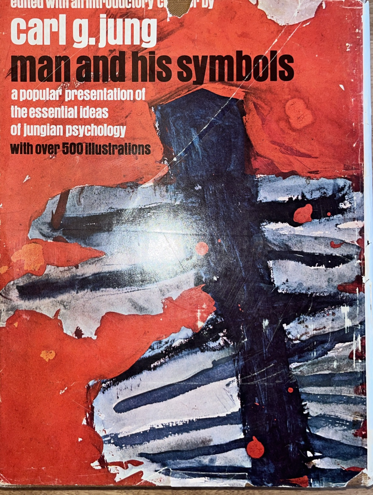 Man and His Symbols Carl Jung 1964 Hardcover Dust Jacket Illustrated BCE