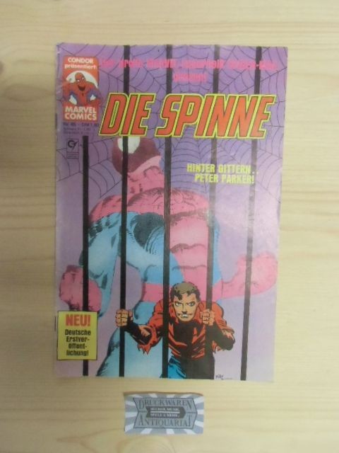 Die Spinne 65: Hinter Gittern … Peter Parker. Lee, Stan, Jim Mooney Jean Thoma