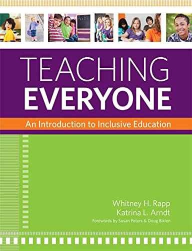 Teaching Everyone: An Introduction to – Paperback, by Rapp Ph.D Dr. – Very Good