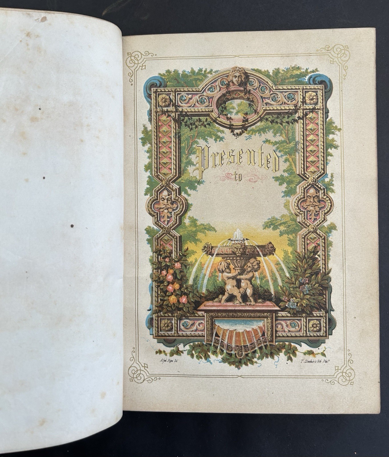 1856 LEAFLETS OF MEMORY Poetry / Prose Annual / Gift Book / Leavitt & Allen NY