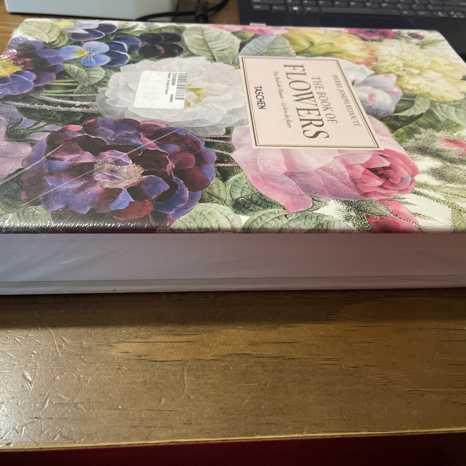 THE BOOK OF FLOWERS (Hardcover) Pierre Joseph Redoute – X-Large Book – NEW