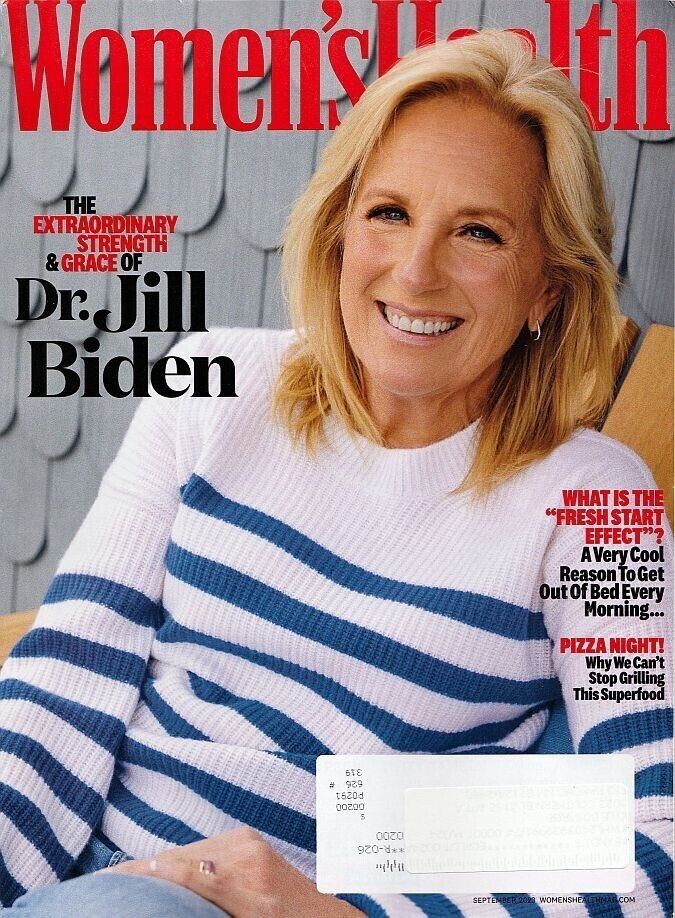 DR JILL BIDEN Women’s Health magazine Sept 2023 The Mornings Issue