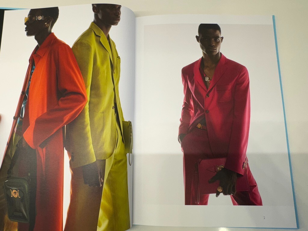 Versace SPRING-SUMMER 2022 COLLECTION Catalog Look Book Womens Men Runway Coffee
