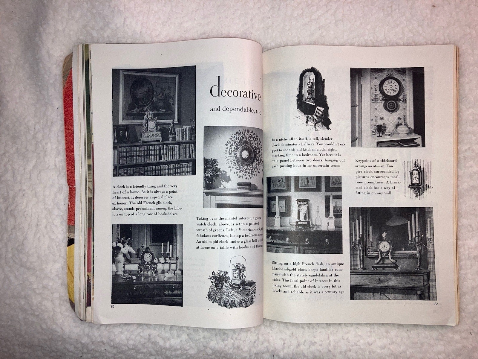 VTG Good Housekeeping Magazine January 1948 – 25 Pages of Decorating & Designing