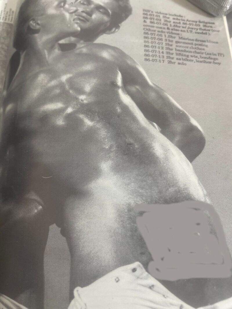 PHYSIQUE PICTORIAL MAGAZINES VOL 40 1987 UN-CIRCULATED !!
