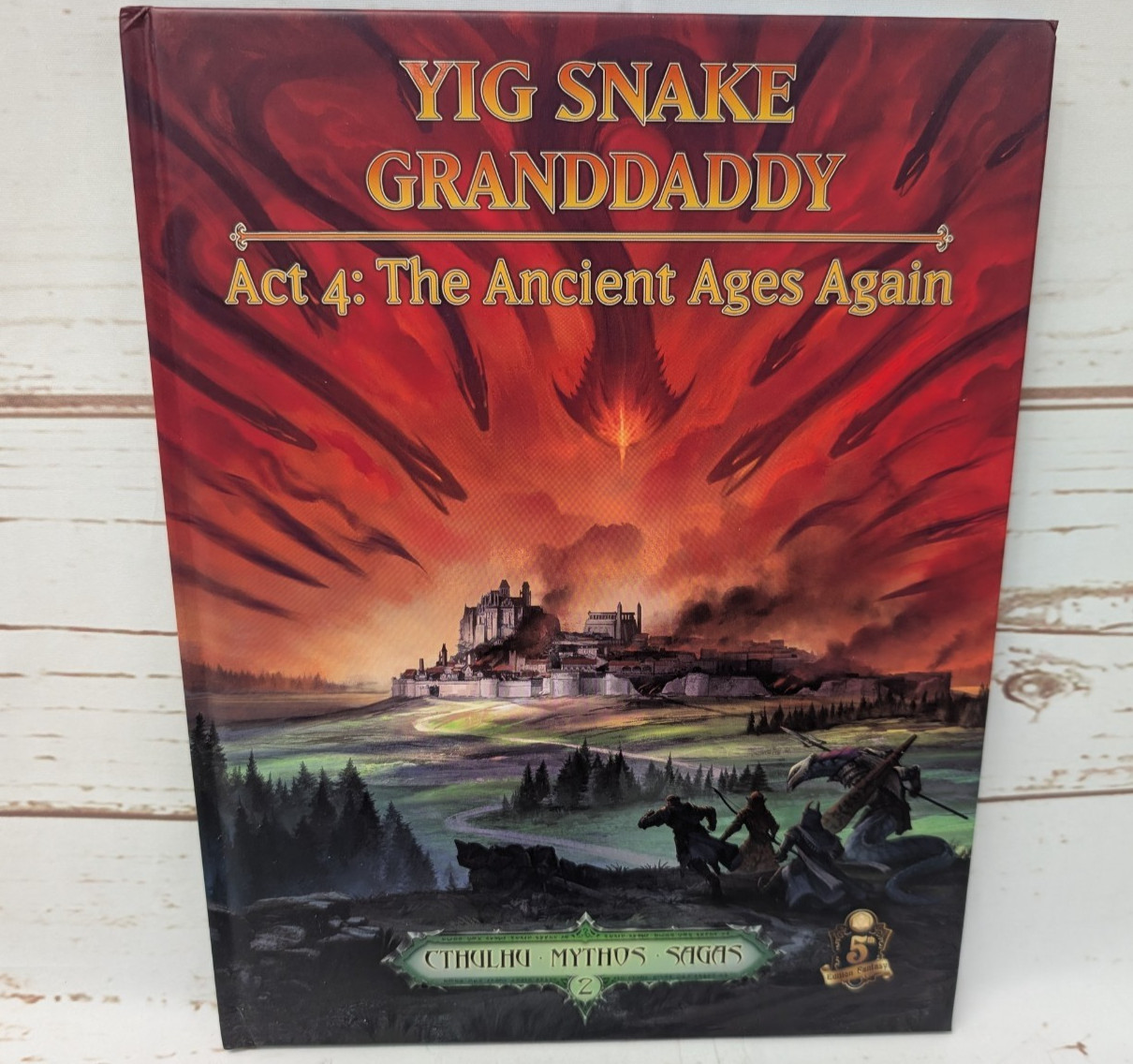 Cthulhu Mythos Yig Snake Granddaddy Act 4 The Ancient Ages Again Petersen RPG HB
