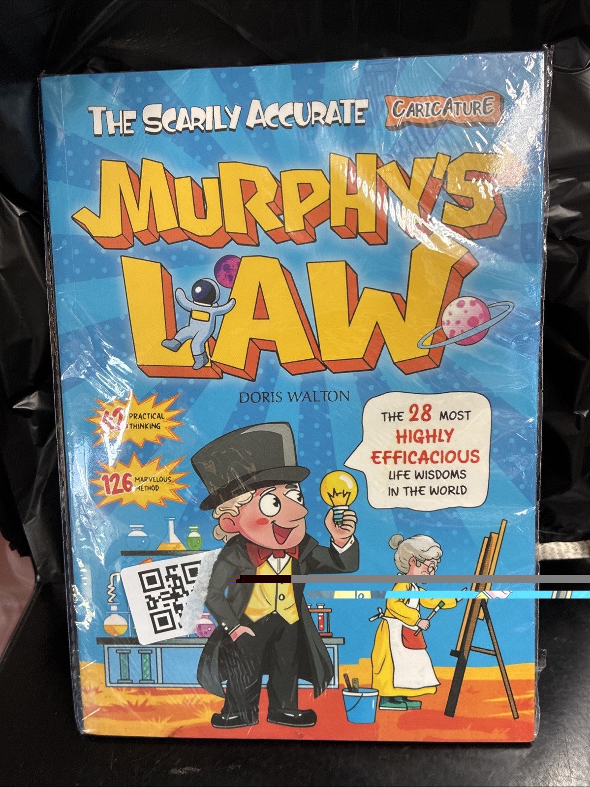 The Scarily Accurate Murphy’s Law by Doris Walton Paperback, FACTORY SEALED