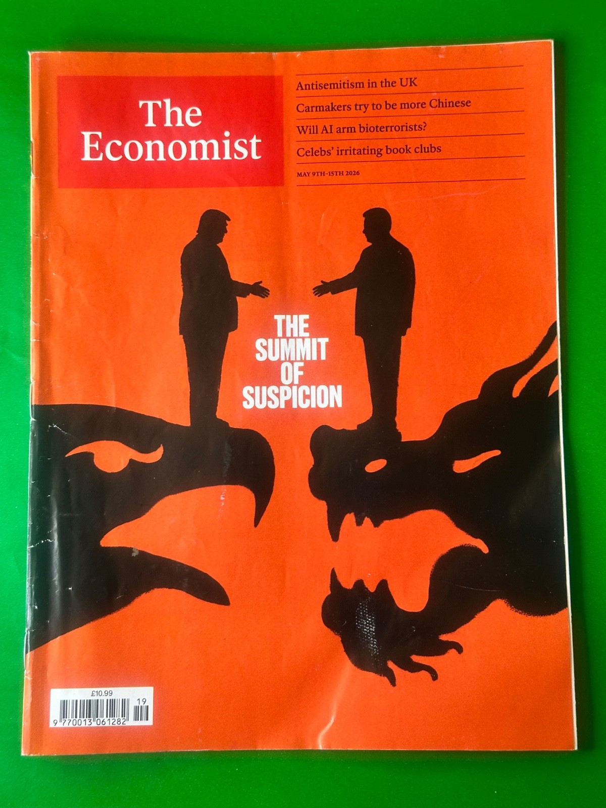 The Economist Bundle Of 10 Magazines, February 21 – June 13 (World Cup) 2026