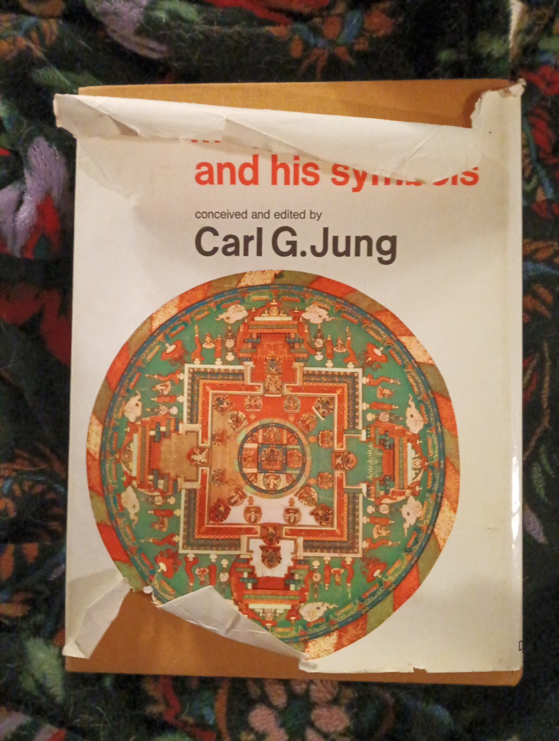 Man and His Symbols Carl G. Jung 1964 / 1971 Reprint Doubleday HCDJ