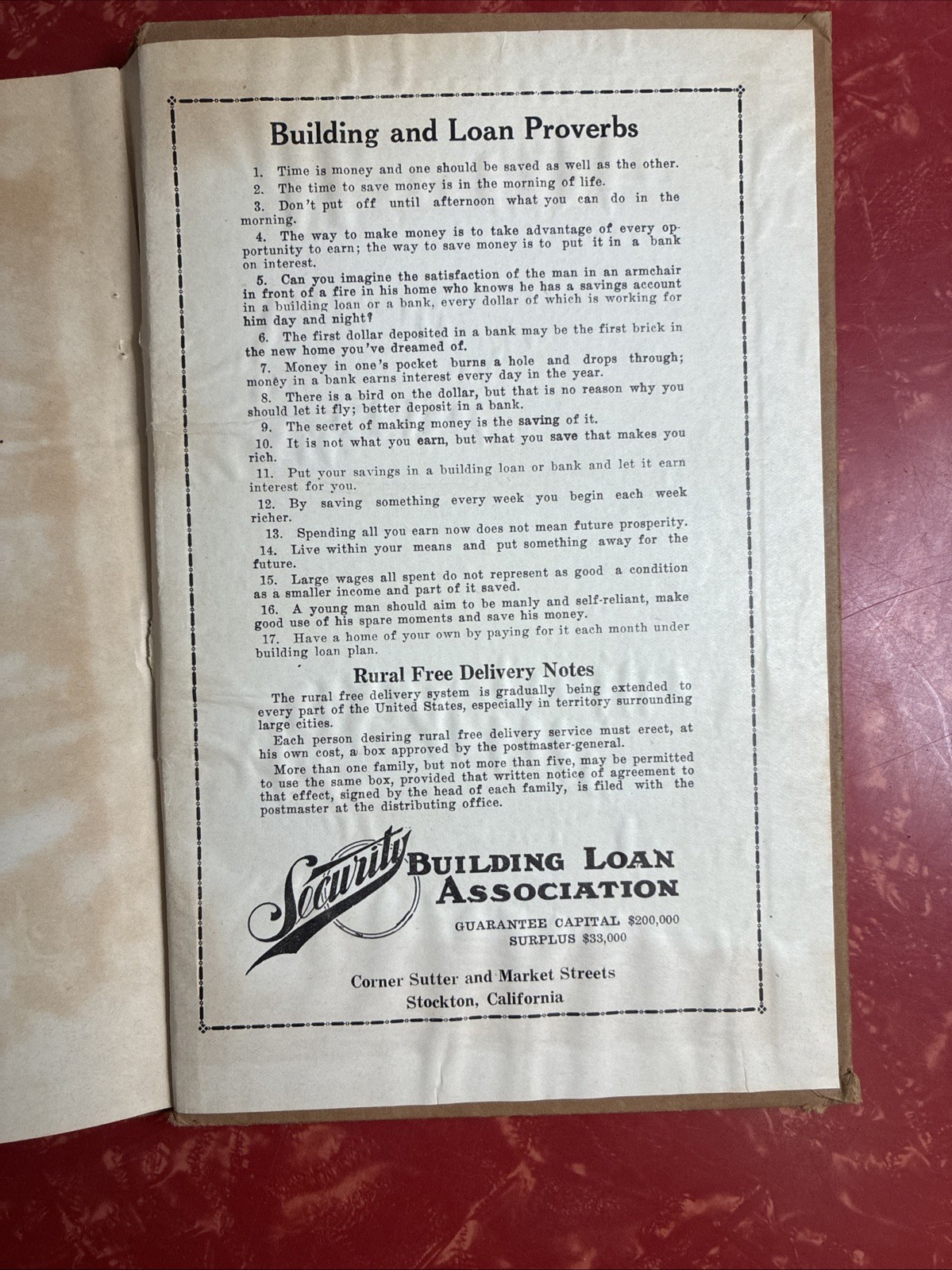 Cupid’s Book For The New Bride & Groom Stockton California 1920s Antique