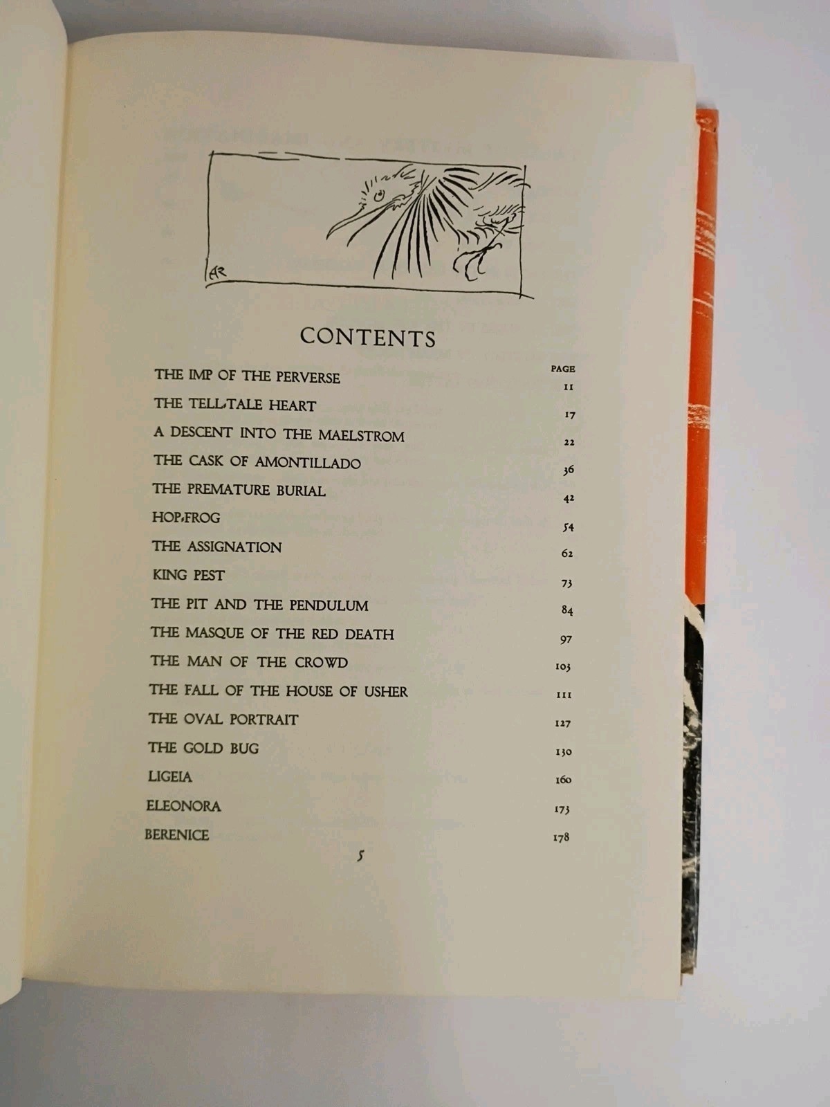 Vintage 1935 «POE’S TALES OF MYSTERY & IMAGINATION» 317-Page Hardcover