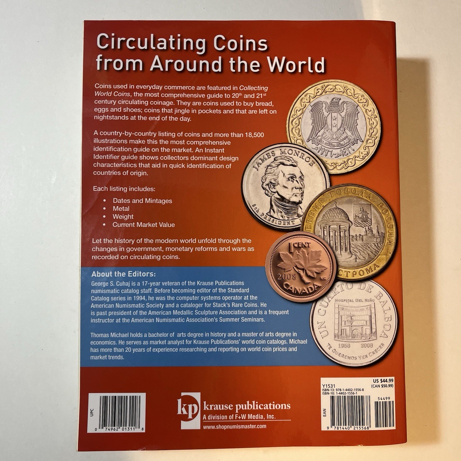 Collecting World Coins 13th Edition: Circulating Issues • 1901-Present• 1,056 pg