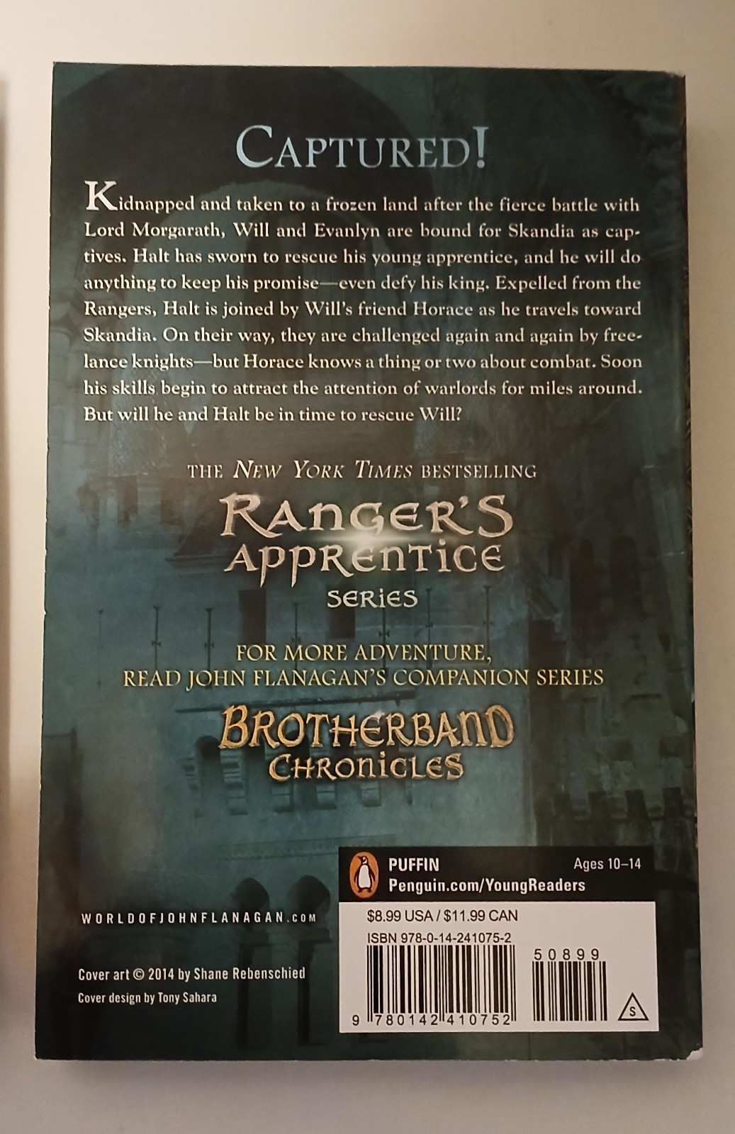 Ranger’s Apprentice Set Of 3 Paperback Books By John Flanagan