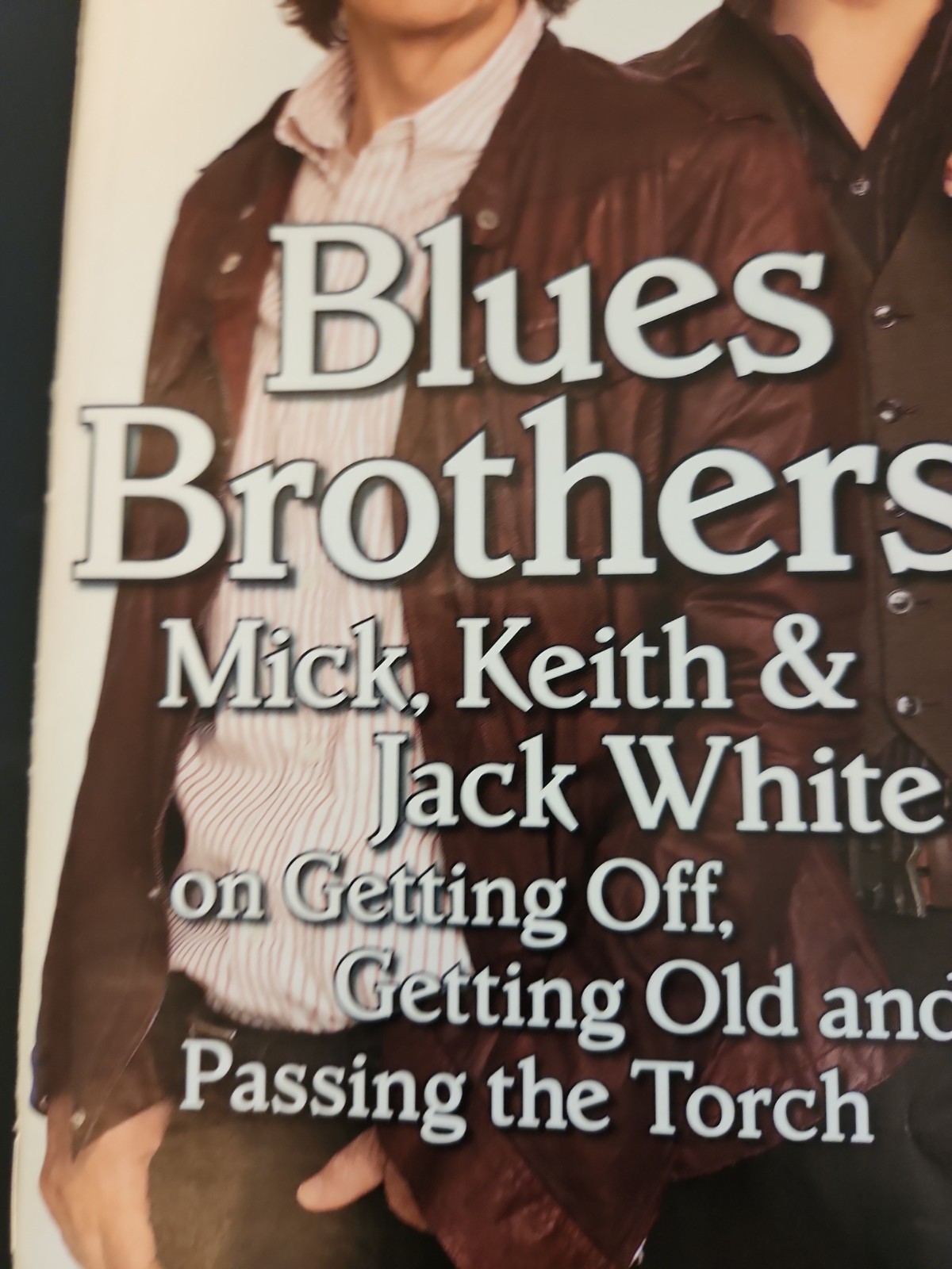 ROLLING STONE MAGAZINE April 17, 2008 Issue 1050 Mick, Keith & Jack White