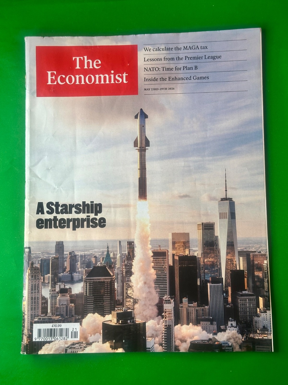 The Economist Bundle Of 10 Magazines, February 21 – June 13 (World Cup) 2026