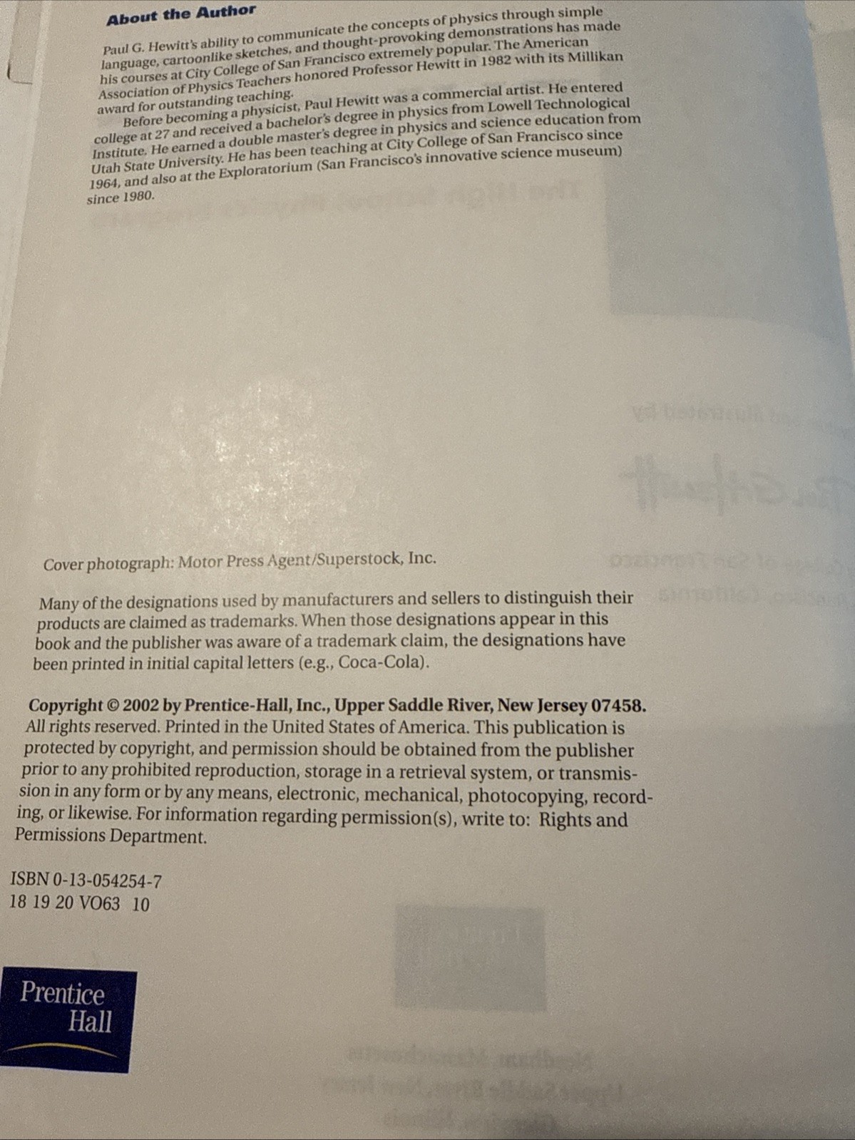 Prentice Hall Conceptual Physics