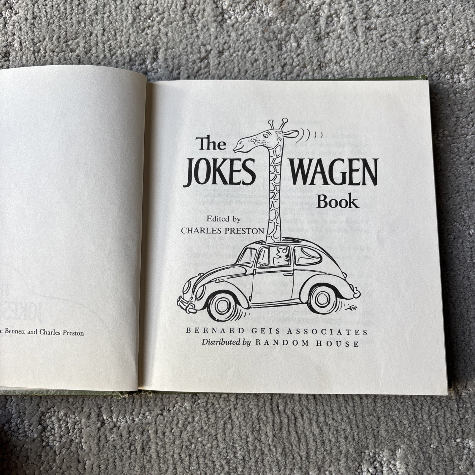 Jokeswagen Volkswagen Book 1966🌈