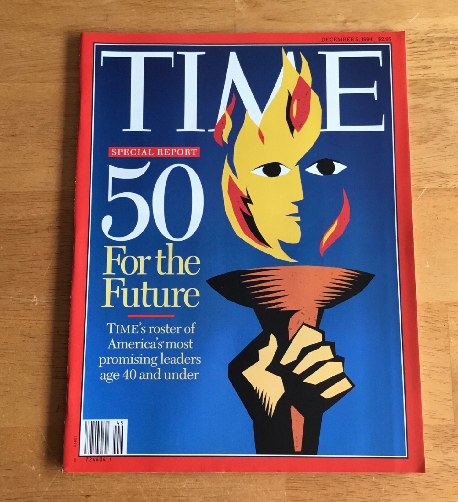 Time Magazine December 5, 1994 50 For The Future Cover No Label Newsstand