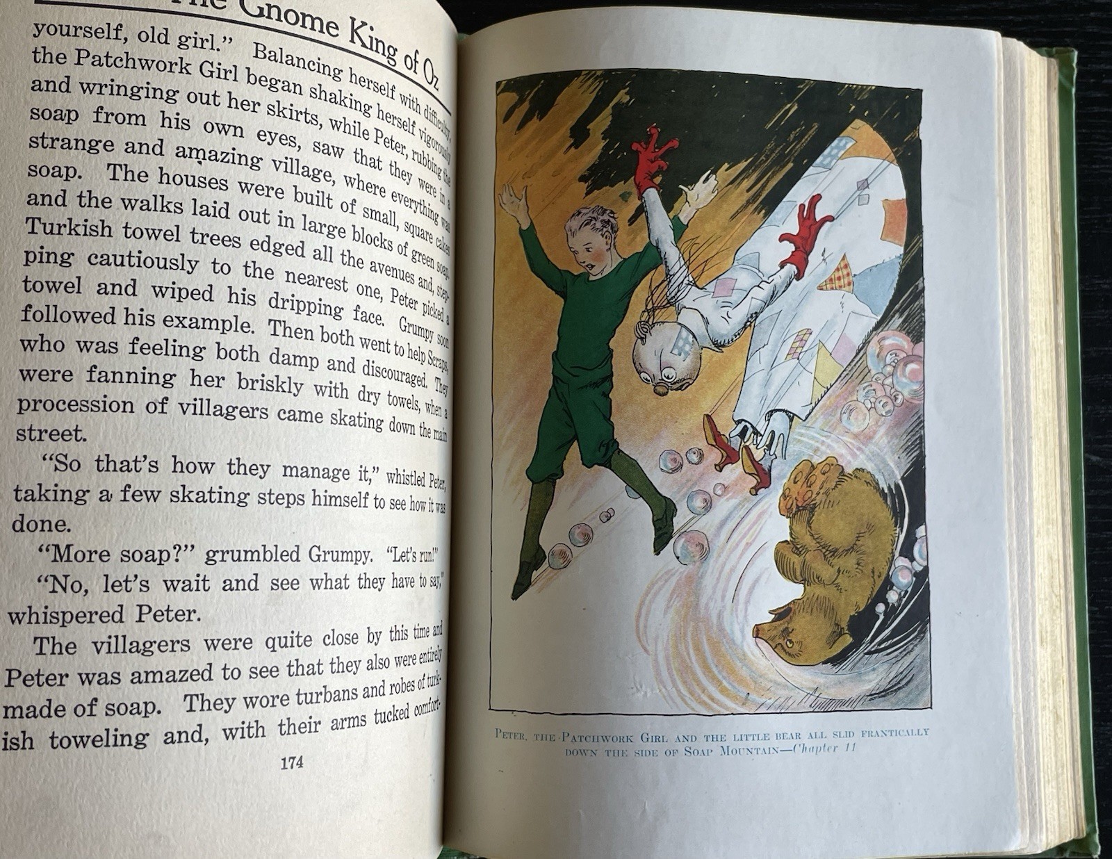 The GNOME KING of Oz, 1927 Ruth Thompson, First Edition, ALL 12 Color Plates