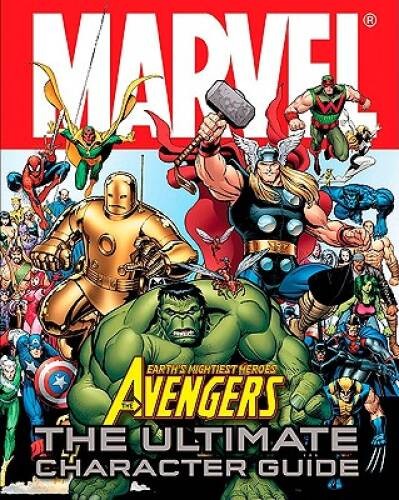 Marvel The Avengers: The Ultimate Character Guide – Hardcover – ACCEPTABLE