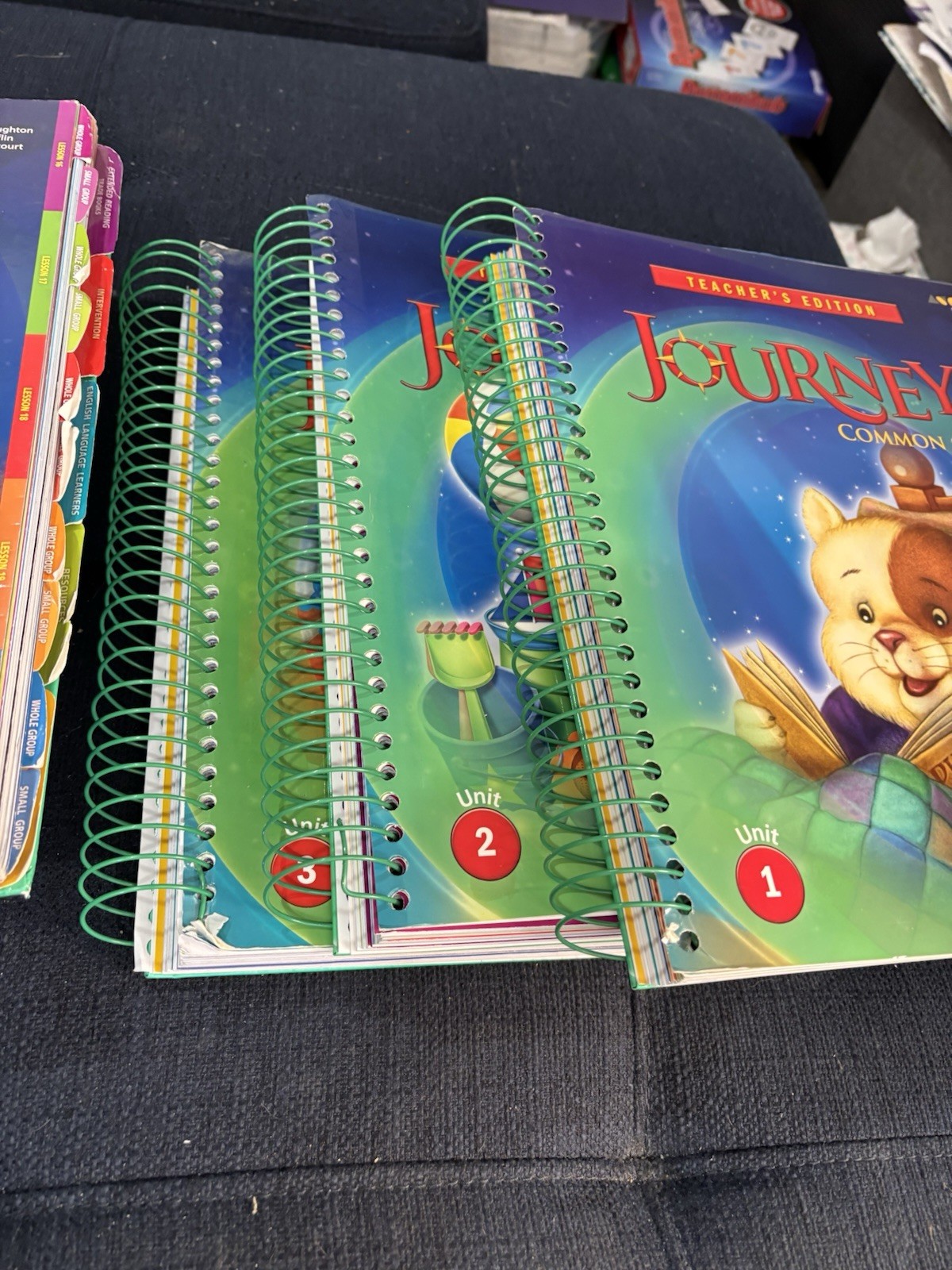 1st Grade Journeys HMH Common Core Teachers Edition Units 1-6 2014