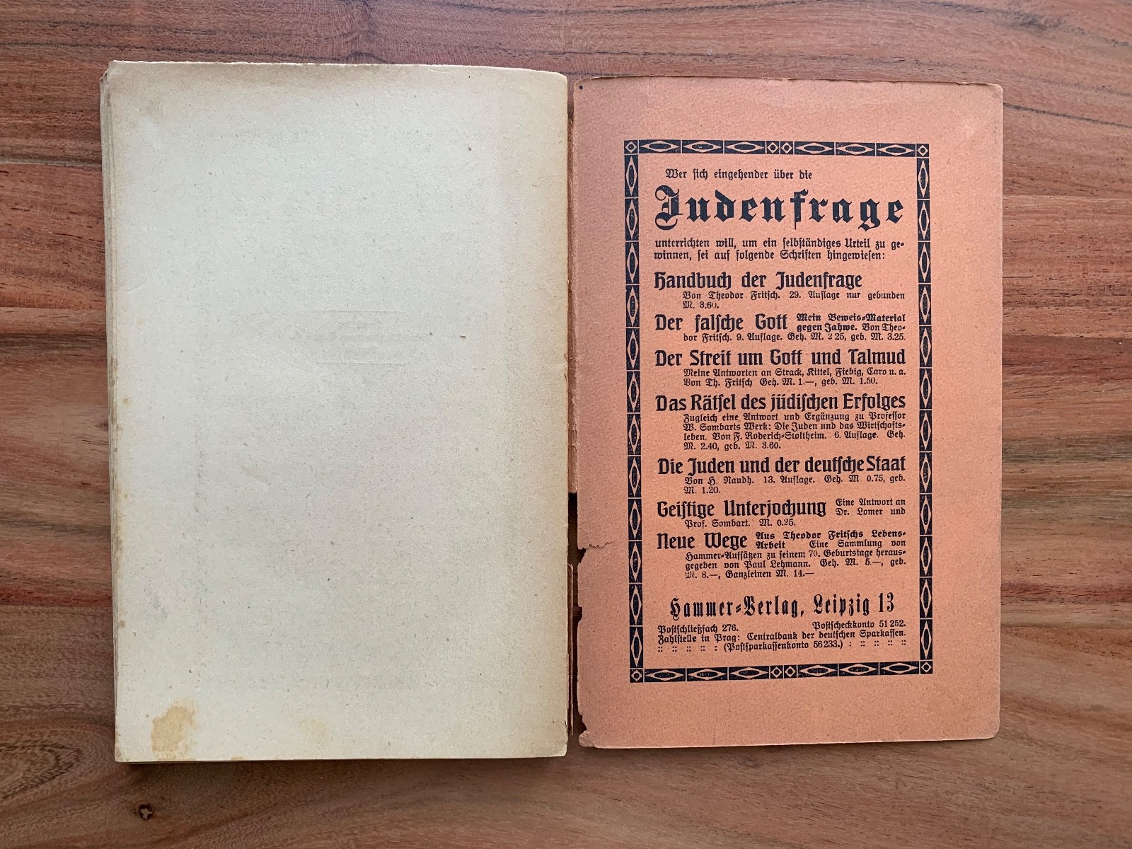 Der Internationale Jude – THE INTERNATIONAL JEW BY HENRY FORD, v.1,2 1922