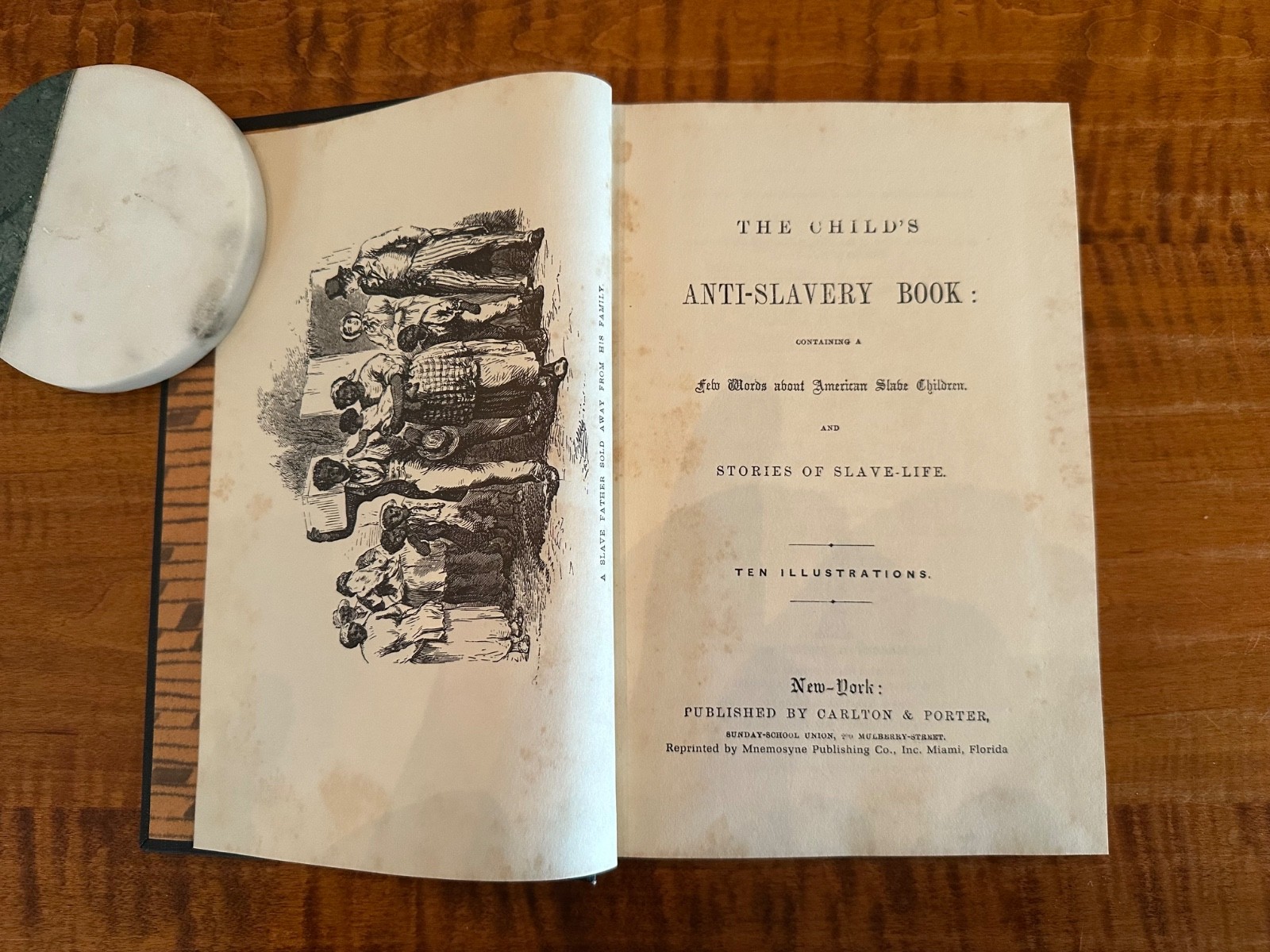 The Child’s Anti-Slavery Book — Reprint from 1969 — Facsimile of the original