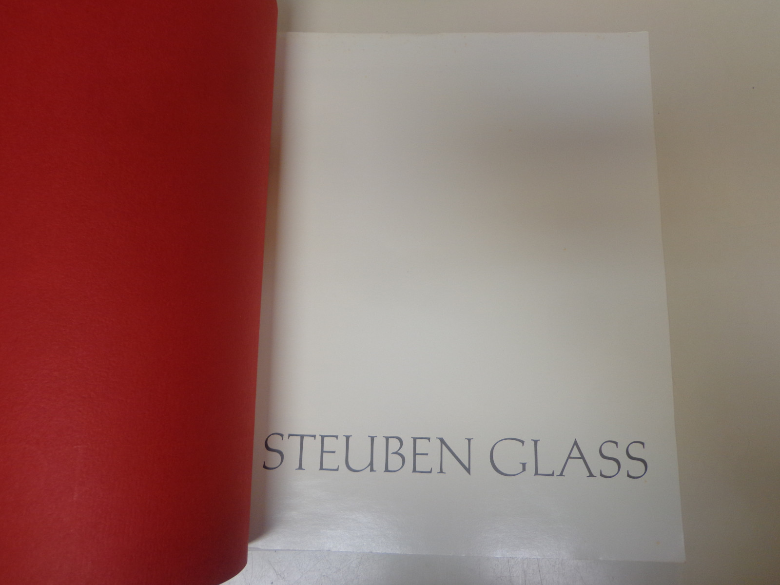 Stueben Glass Christmas Catalog 1975 Corning Glass Price List 83 pages
