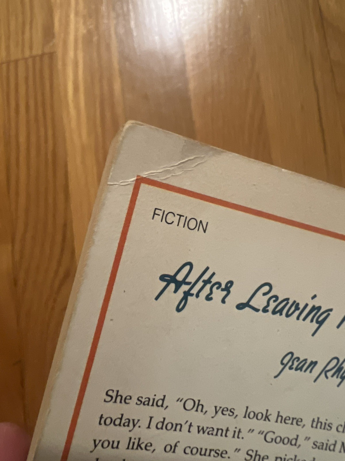 After Leaving Mr. Mackenzie by Jean Rhys – Used (1982, Pocket Paperback)