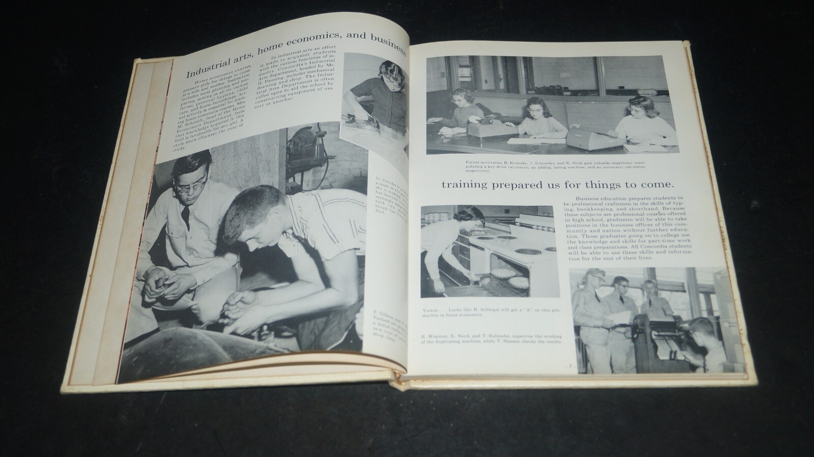 1959 CONCORDIA LUTHERAN HIGH SCHOOL CADETS FORT WAYNE IND LUMINARIAN YEARBOOK