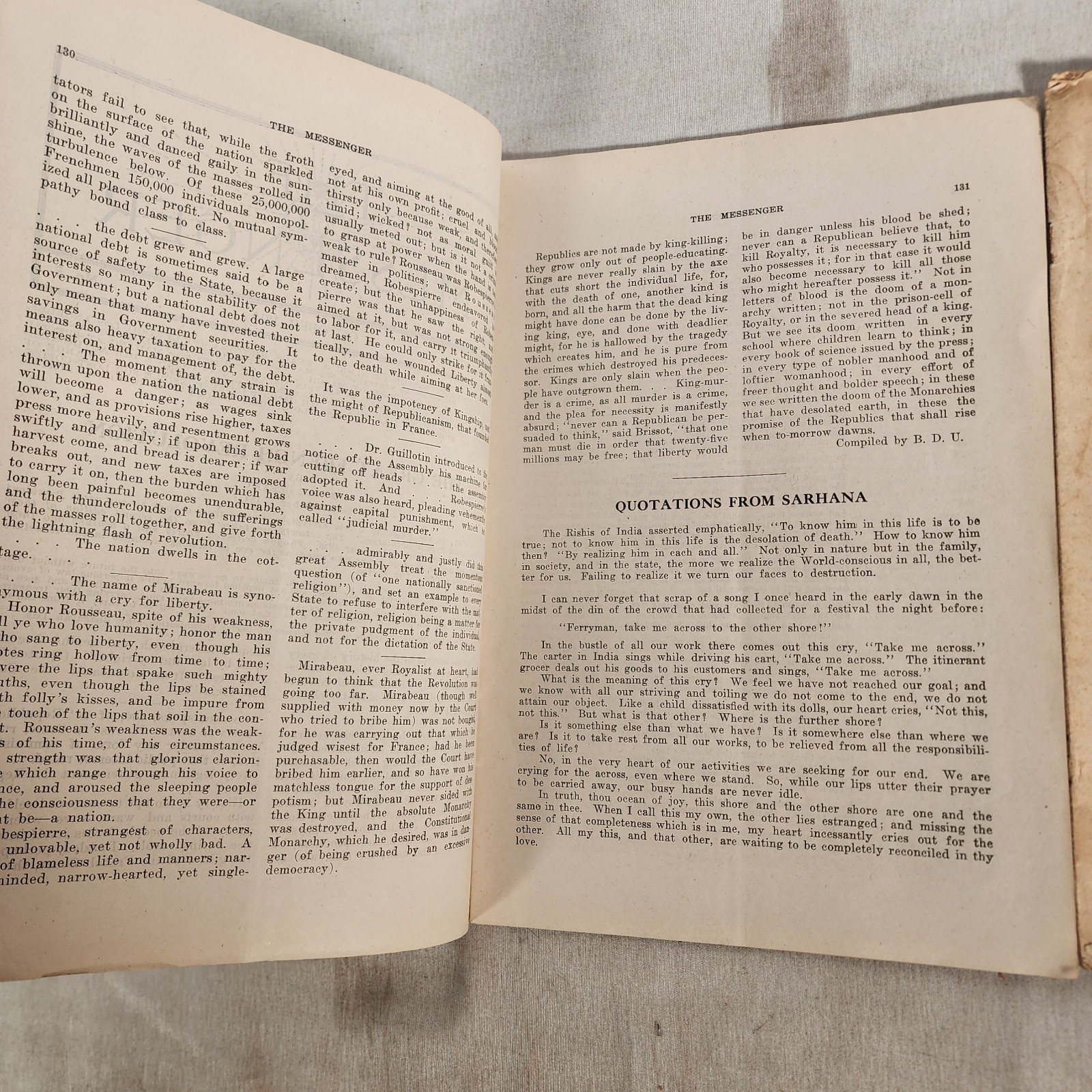 The Theosophic Messenger 1908, 1919, 1922 Lot 3 – Theosophical Society Blavatsky